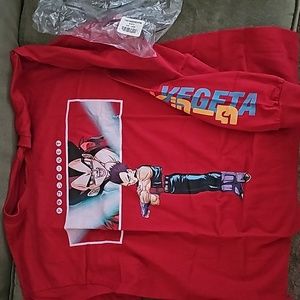 Dragon Ball Vegeta Shirt Sleeves Brand new
